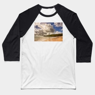 Oxwich Bay, Gower Baseball T-Shirt